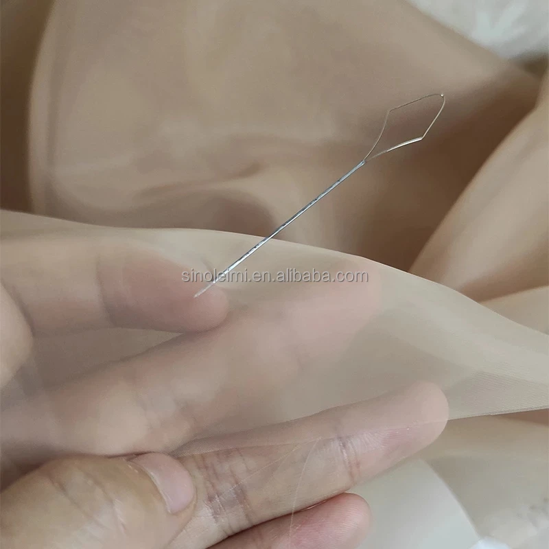 lower price Silk base lace for Wig Making Fabric net material For Full and Lace Front Foundation Base