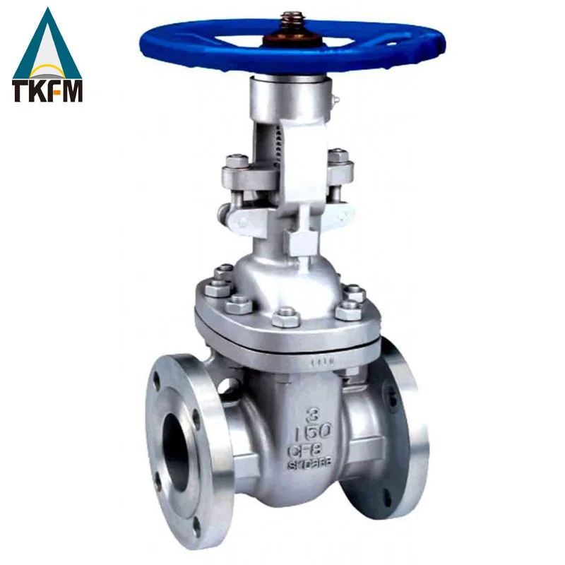 ANSI Class 150-900 Pn2-Pn16 Manual Stainless Steel Flanged Gate Valve For Industry