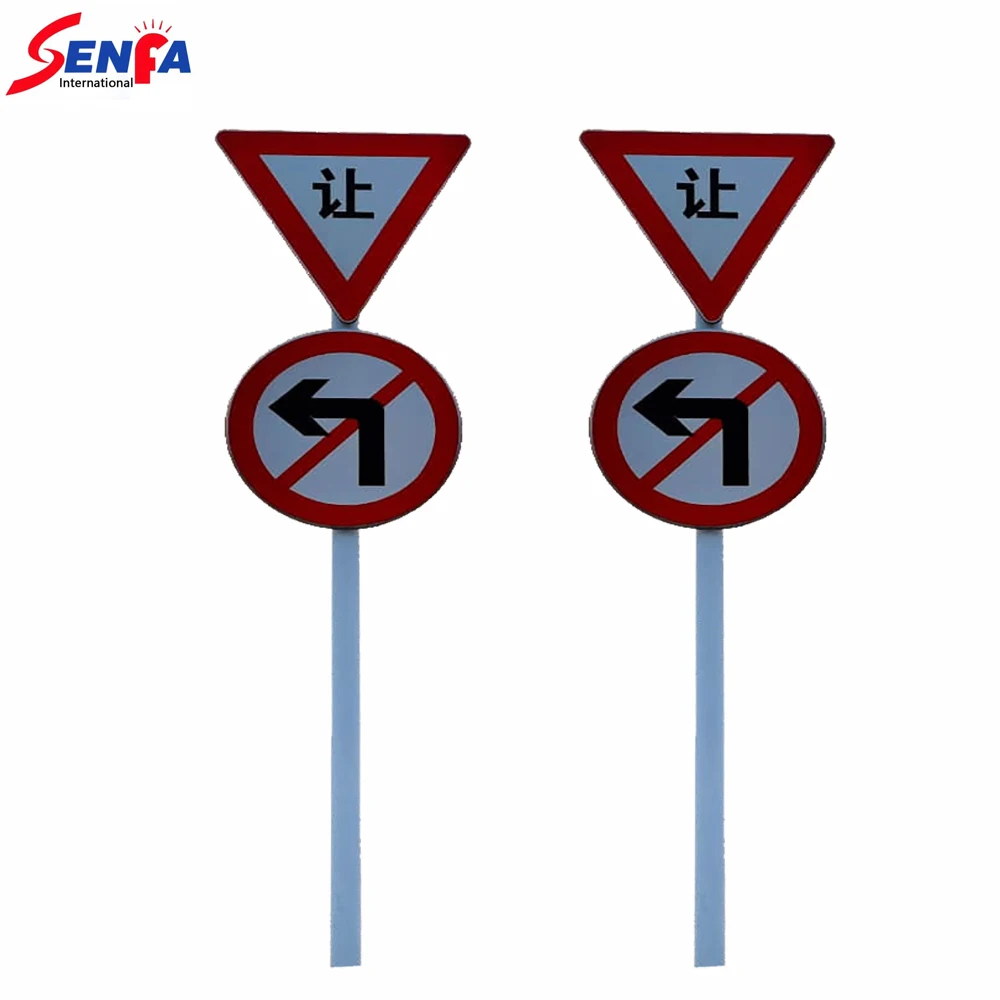 Solar led road sign boards street traffic signal edge lit traffic sign