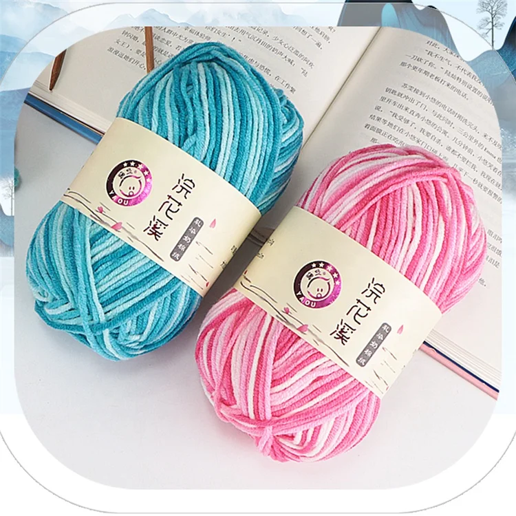 
Factory Direct Price Mercerized Combed Acrylic Yarn For Knitting Scarves 