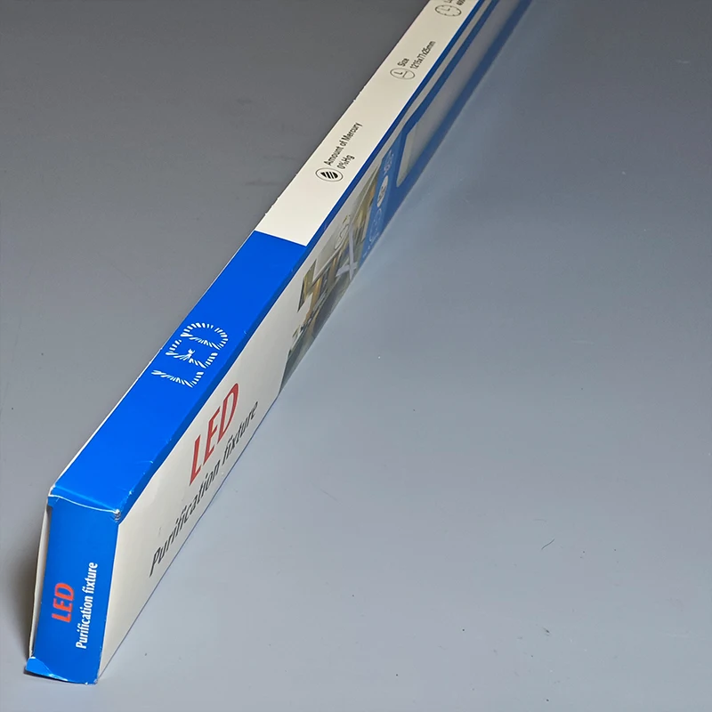 High Lumen Super Bright Energy-saving Fluorescent Lamp Strip Office Light Purification Led Batten Lamp
