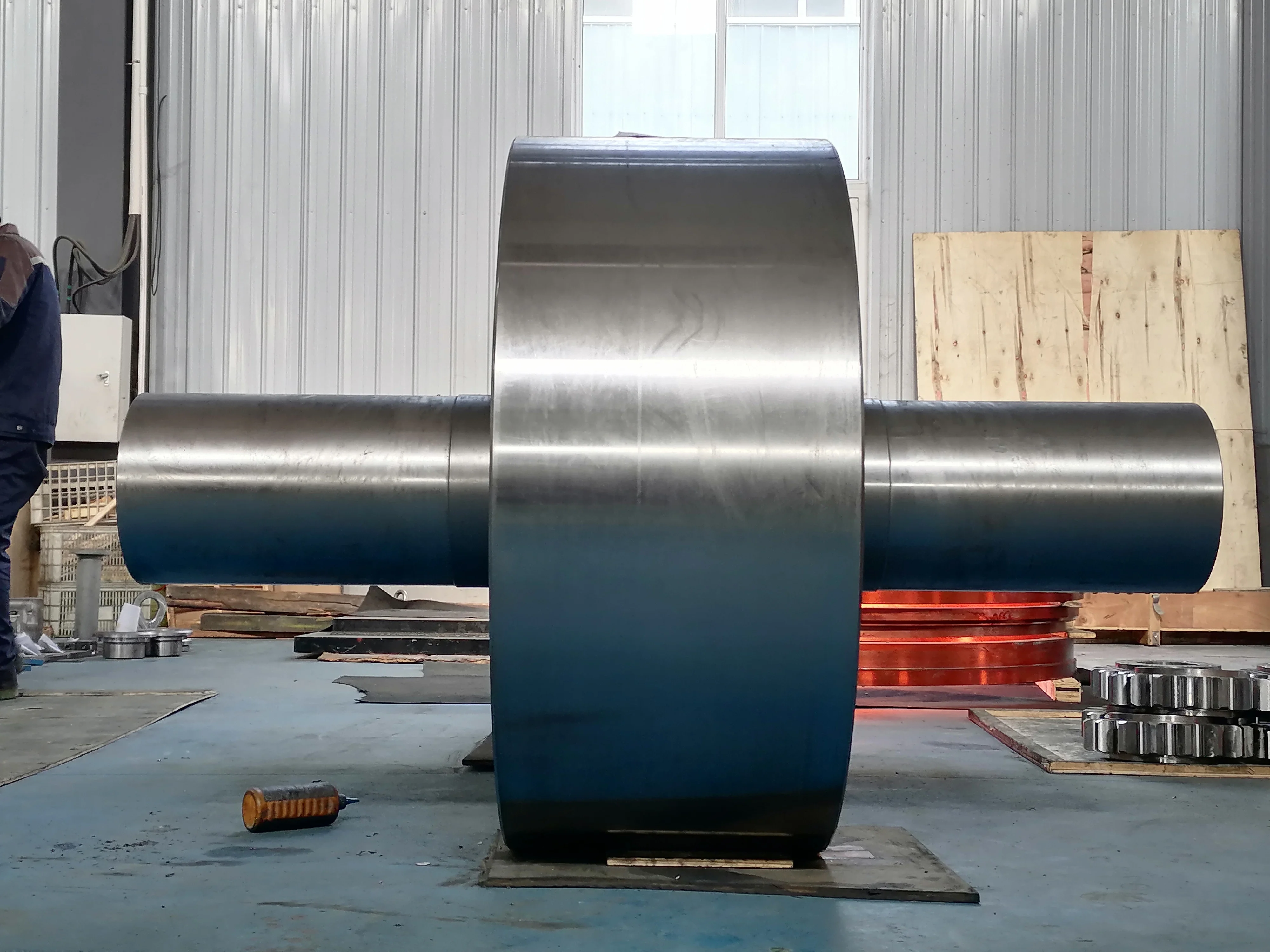 OEM Customized Heavy Duty Mill rolling mill rotary kiln Support Roller trunnion wheel