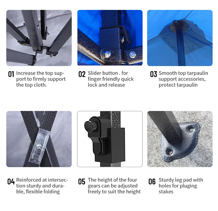 2024 Spring Outdoor Canopy Garden Frame Tent Party Event Wedding Tents For Events