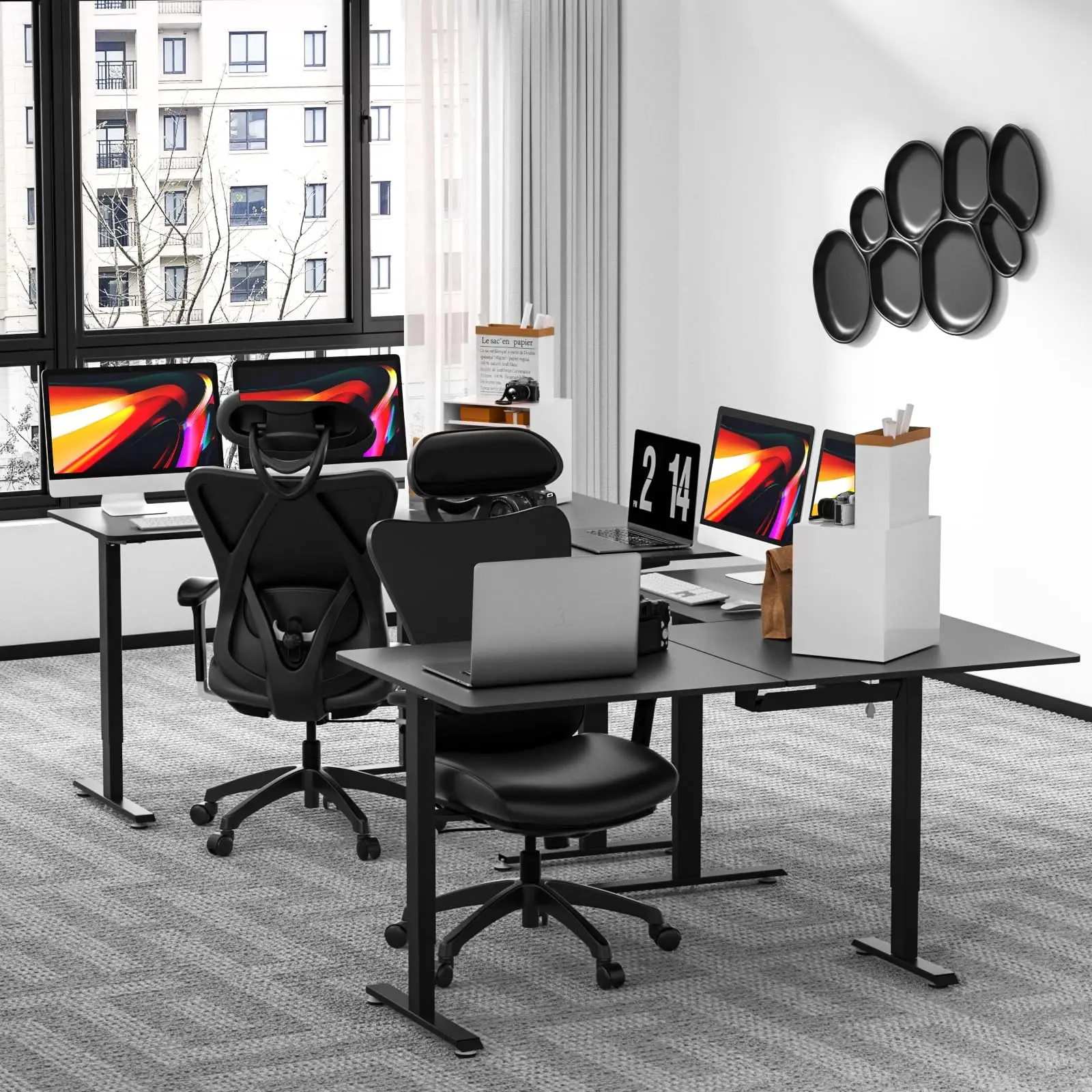 Modern Furniture Study Laptop Adjustable Desktop Laptop Stand Hight Table Height Adjustable Desk Table