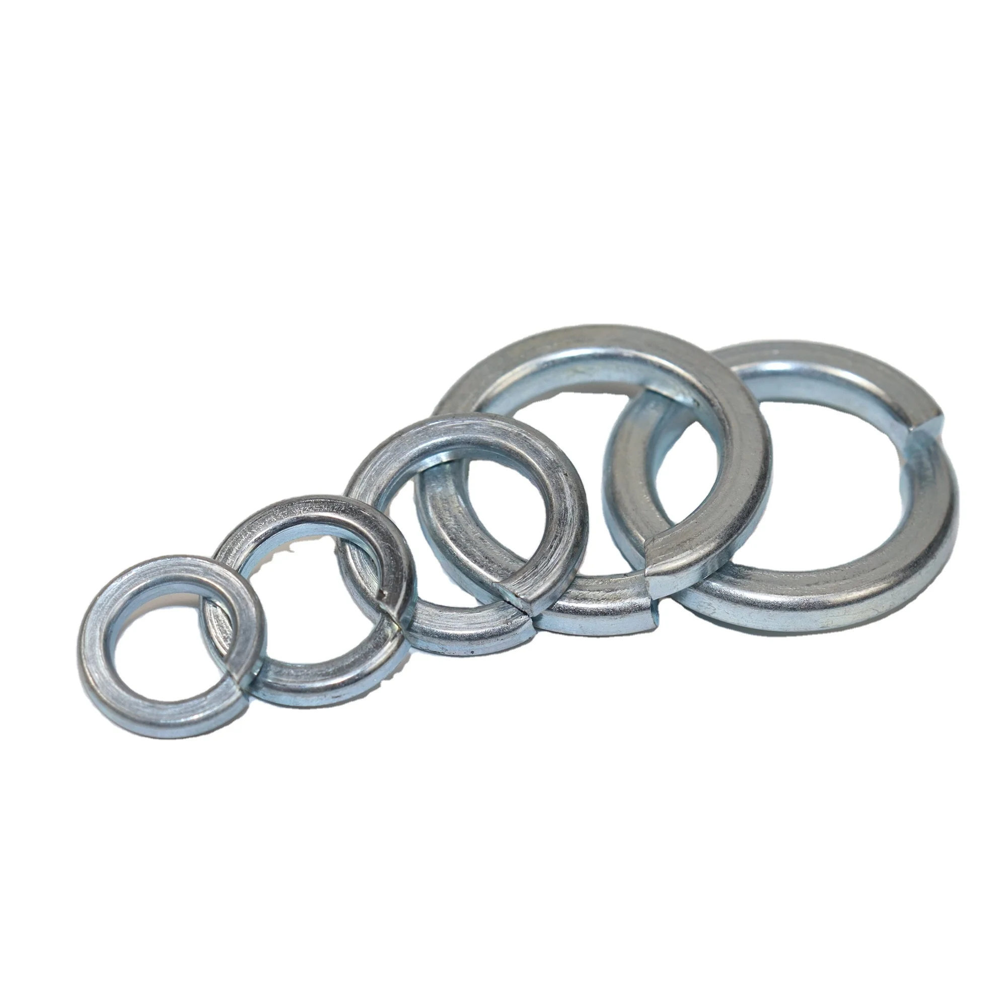 HANDAN WANGXUAN spring custom carbon steel retaining ring stainless steel 304 316 split lock spring washer