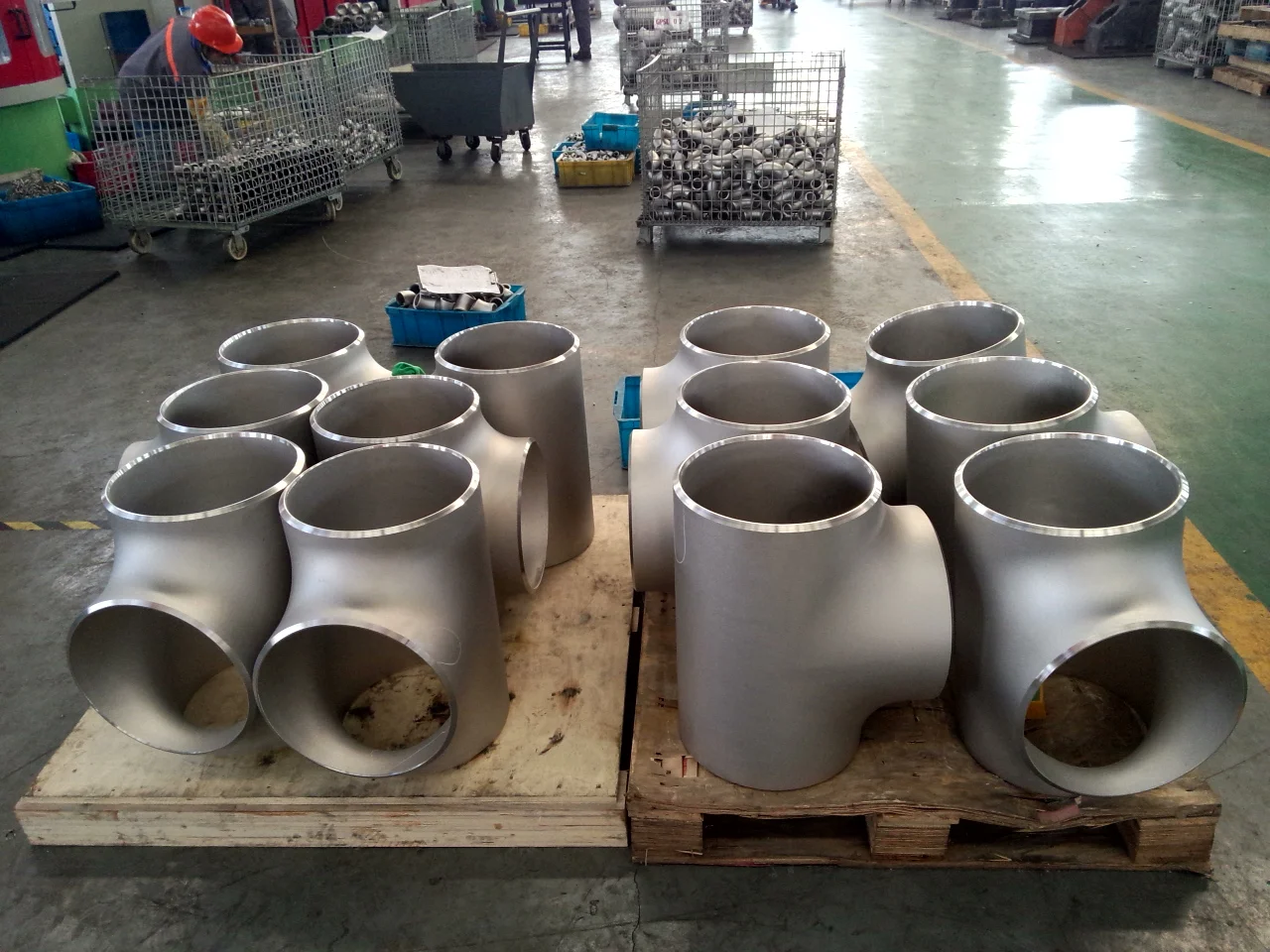 copper fittings, alloy, stainless steel, carbon steel fittings Reducer and tee beveling machine