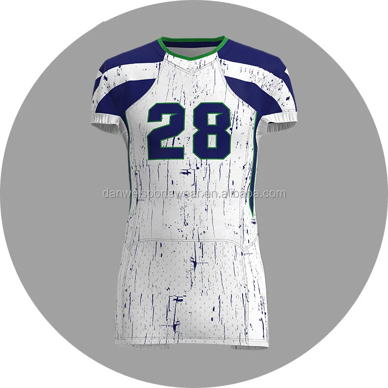 Cheapest custom printing american football jersey green