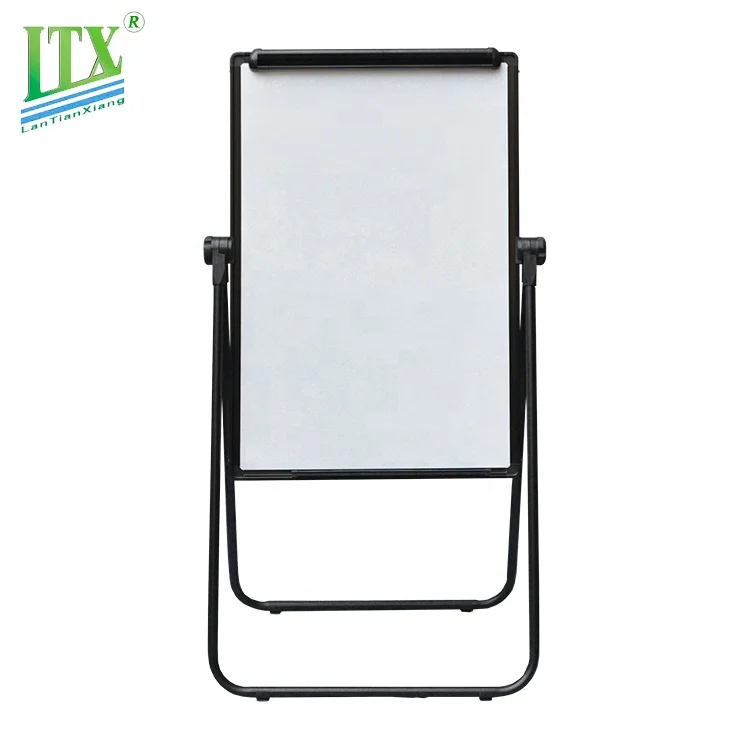 Office Display Easel Whiteboard Magnetic Dry Erase Whiteboard With Movable Stand
