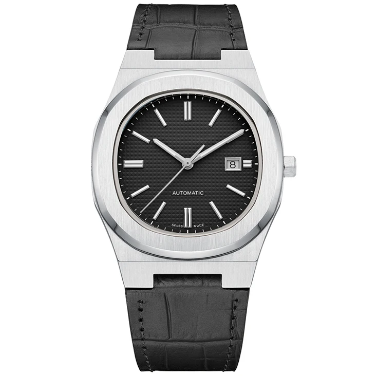 Мужские модные креативные деловые наручные часы с водонепроницаемым календарем светящиеся простые кожаные кварцевые