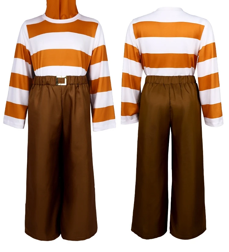 HIPPO KIDS Inside Out Character Cosplay Halloween Costume with a Mask Anger Ennui Fear Embarrassment Costume Child