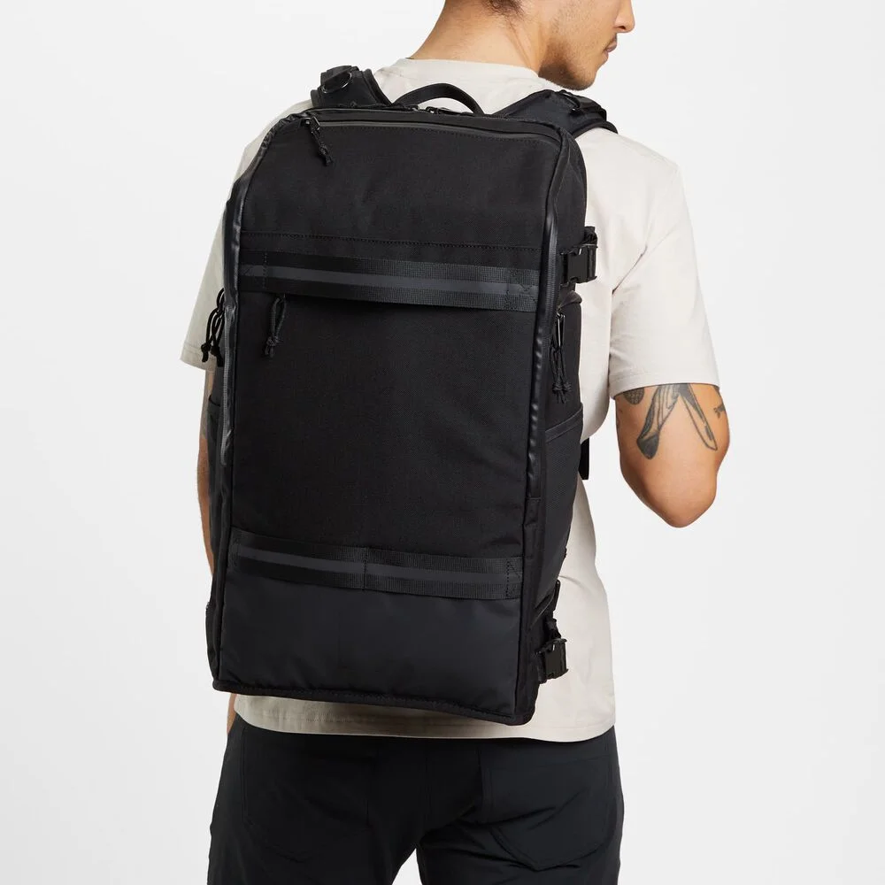 2023 Fashion large camera bag for photography insert padded dslr video backpack foam padding double zip laptop compartment women