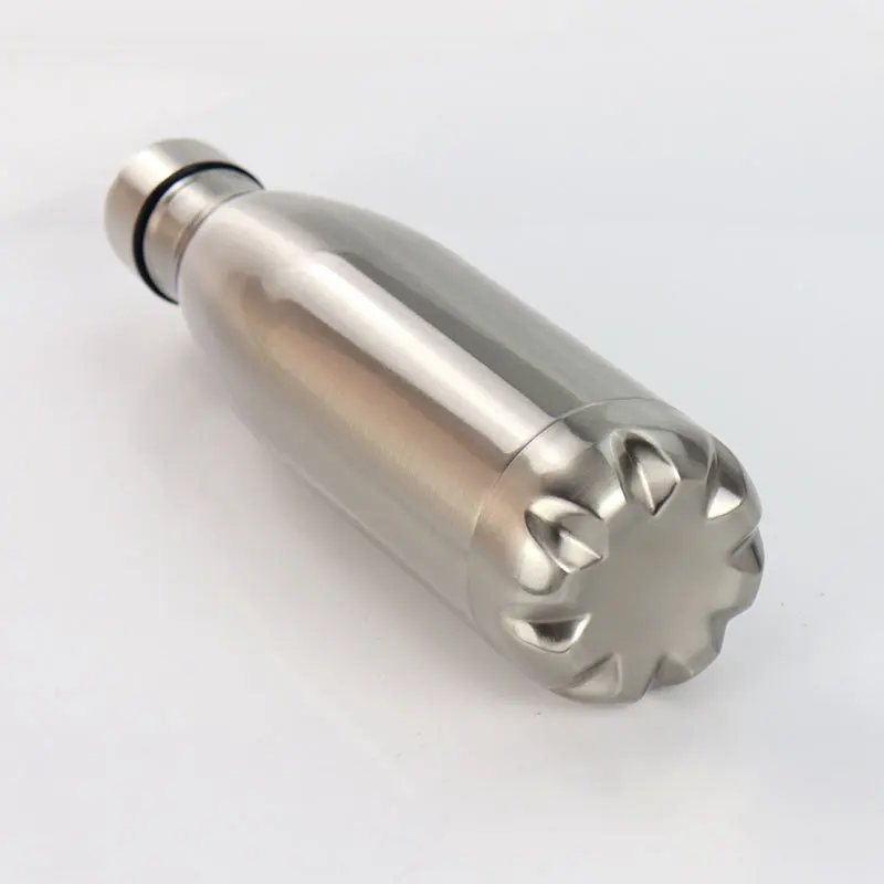  500 мл Кола-форма 17 унций уличный двойной настенный 18/8 нержавеющая сталь вакуумный термос фляжка бутылка для воды