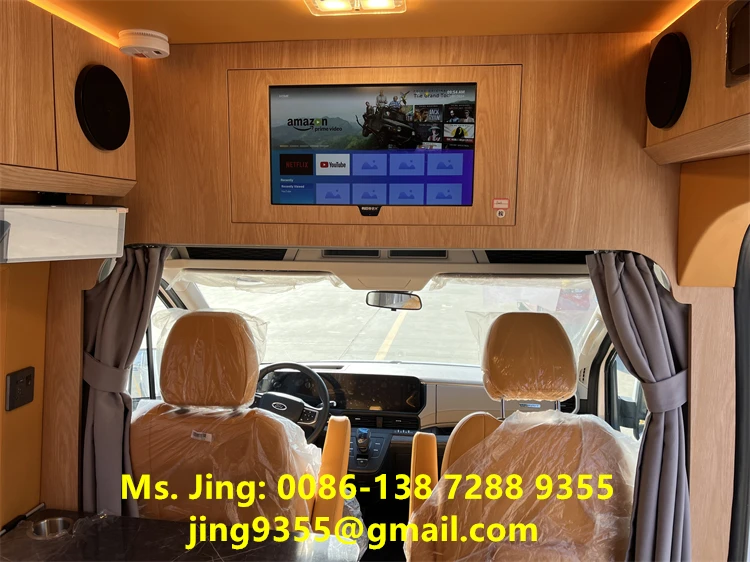 China Motorhomes F-ORD 4x2 Mobile Home Travel Truck Motorhome For Sale in Dubai