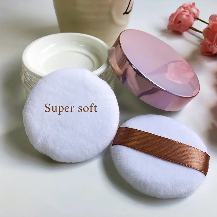 
Loose Powder Makeup Container With Powder Puff Pigment Translucent Loose Setting Powder 