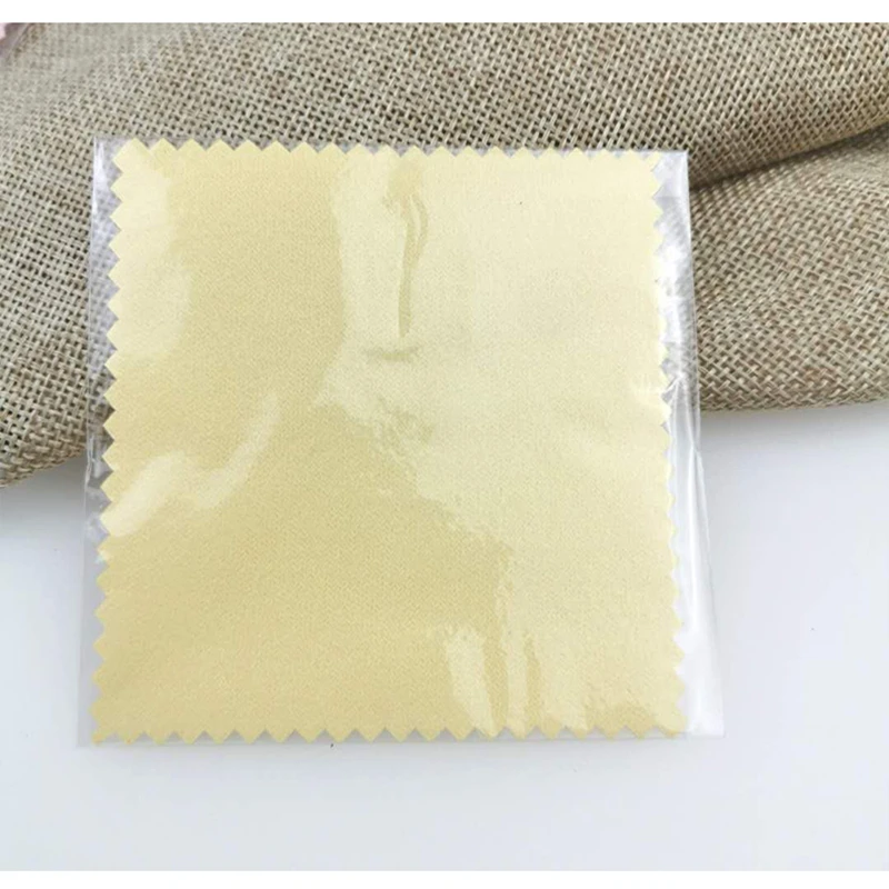  Microfibre Microfiber Customized Custom Sterling Gold Silver Jewellery Jewelry Cleaning Polishing Cloth For With