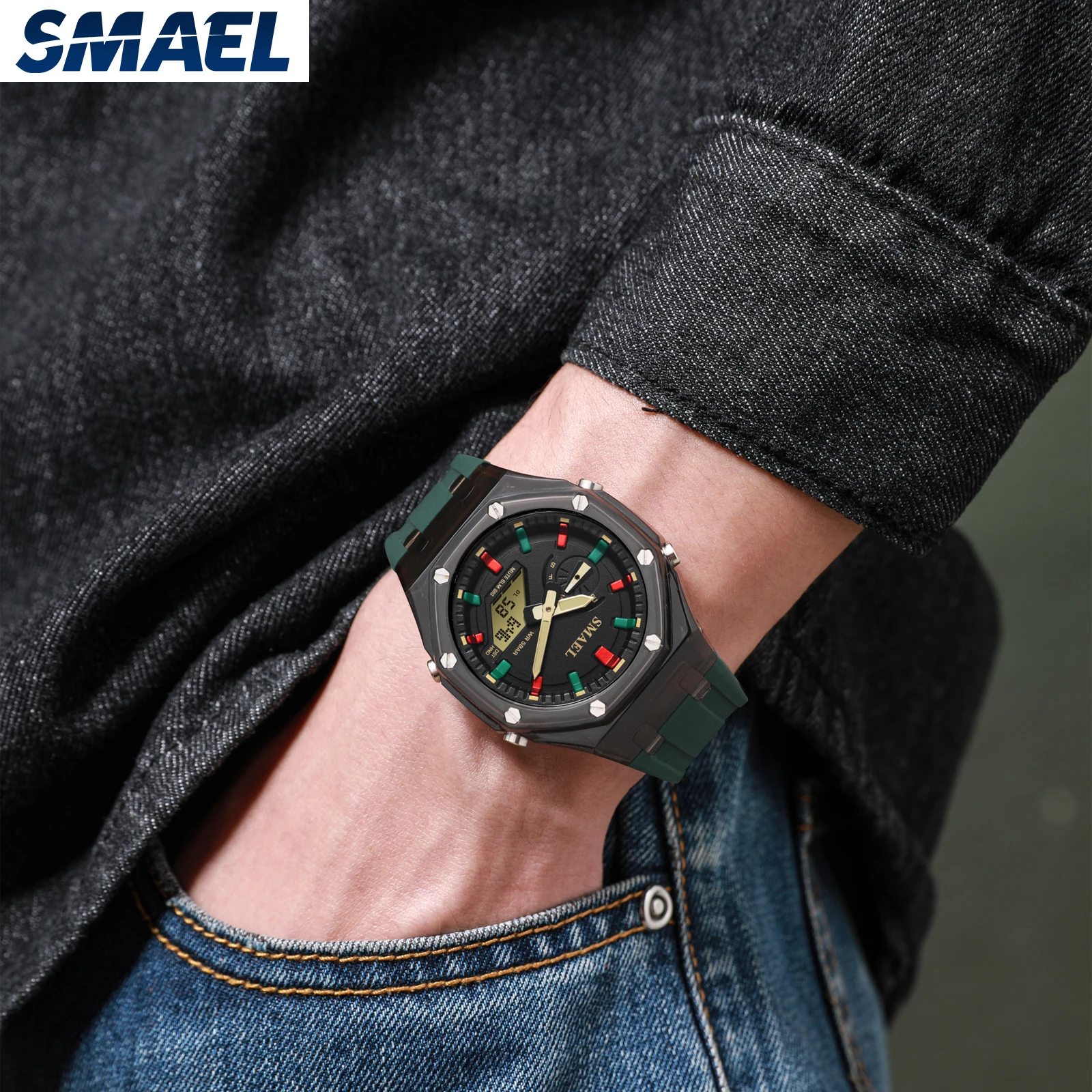 SMAEL Gift Watch 8088 For Lady  Popular Wrist Watch Women Quartz Couple Watch