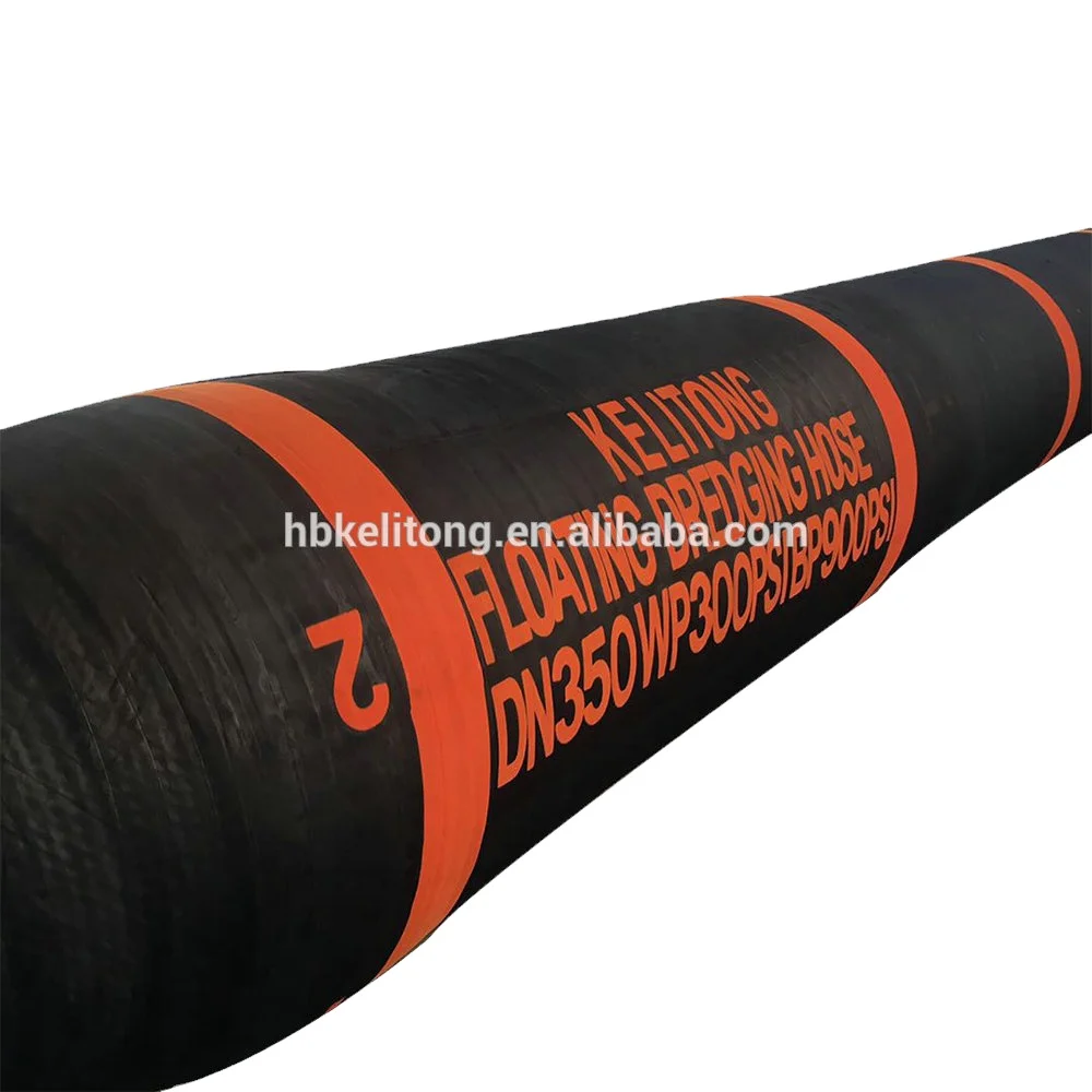 China supplier large diameter used in ocean self-floating hose float dredging hose Offshore Marine Hoses