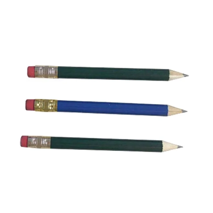 Alibaba Gold Supplier Hot Sale Cheap Custom 2B Wooden Golf Pencil