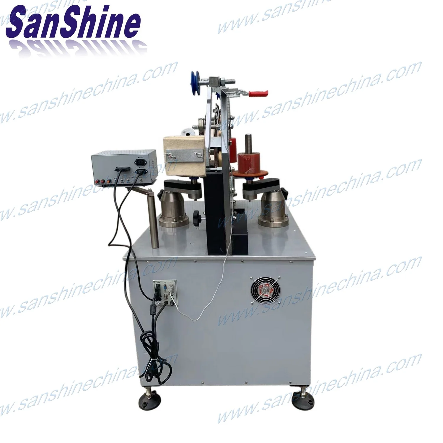 Extra big toroidal power transformer winding machine