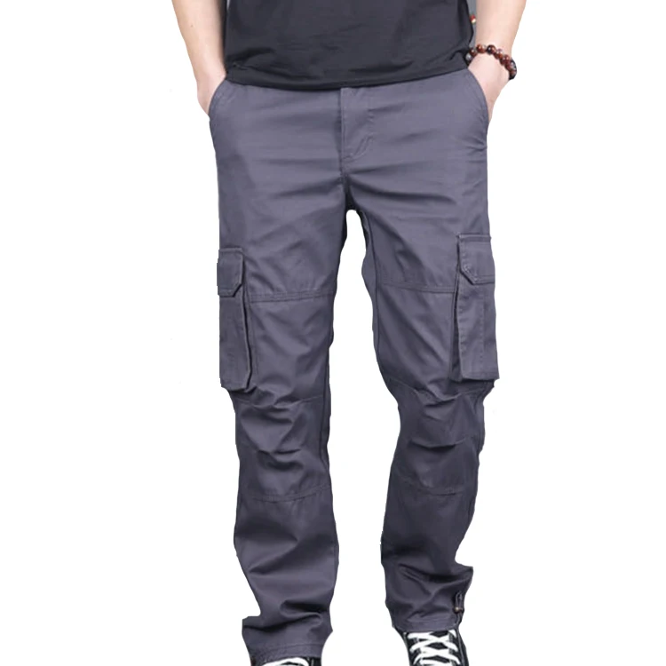 Wholesale european mechanic industrial 6 Pocket construction trouser work Custom Cargo Pants Men