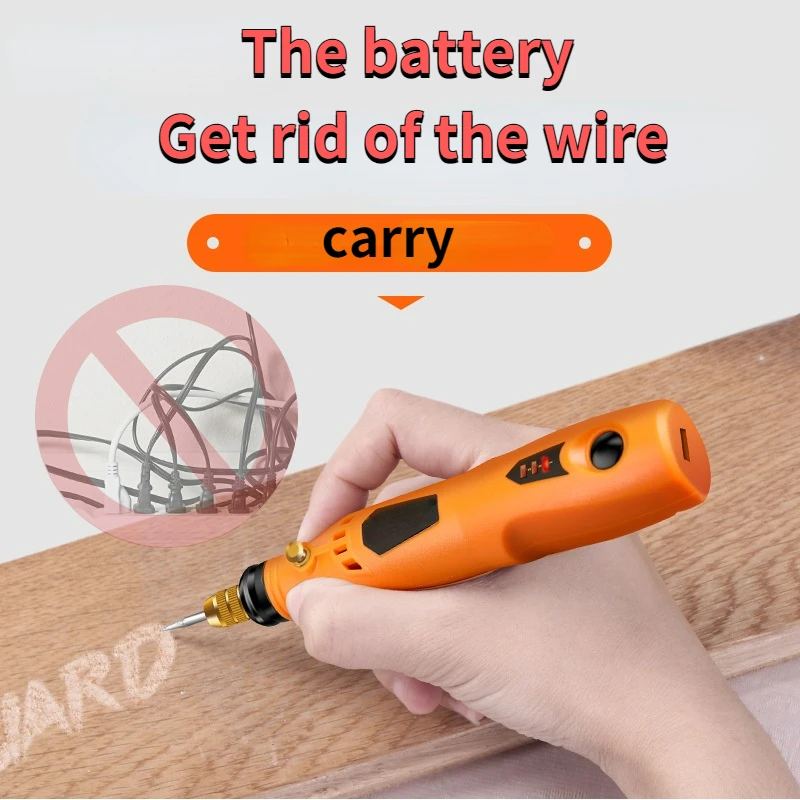 Home 3.6v Electric Mini Electric Drill Rechargeable Electric Grinder