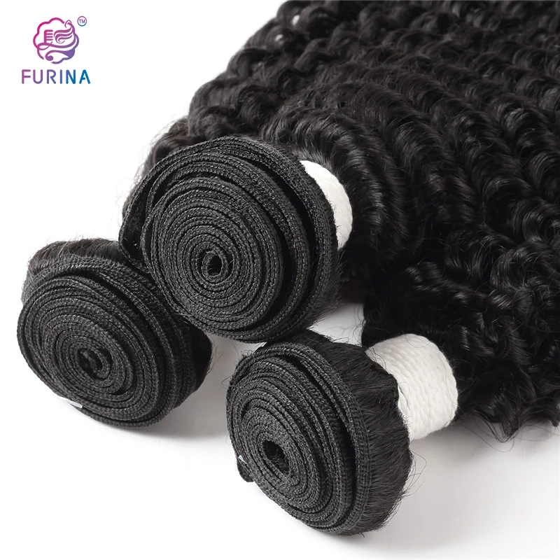 Brazilian Comfortable Fit Virgin Weft 28 inch 100-200g Curly Human Hair Bundles For Women