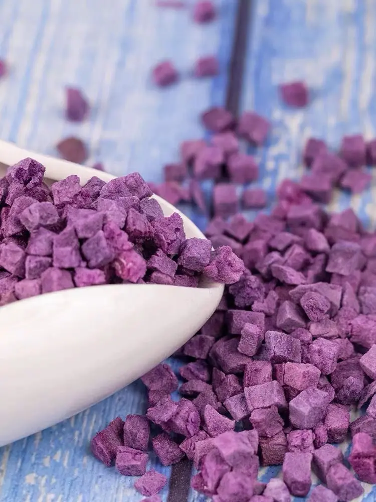 Hot selling FD Purple Potato Dried Chinese Health Freeze Dried Purple Potato with No Additives