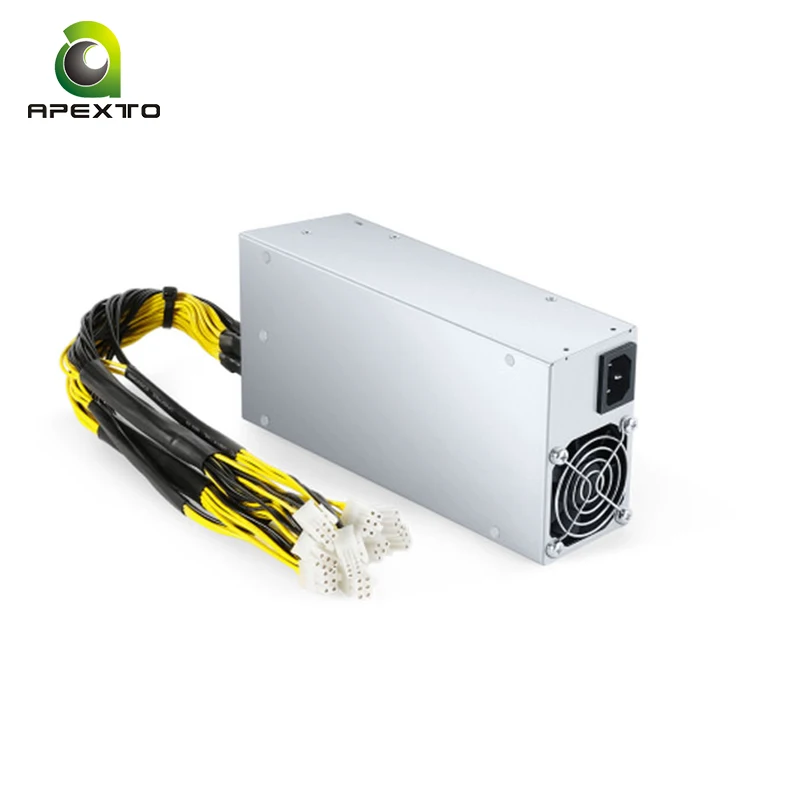 Antminer APW7-1800-12V 1800w BITMAIN PSU Series power supply with two 8cm fan