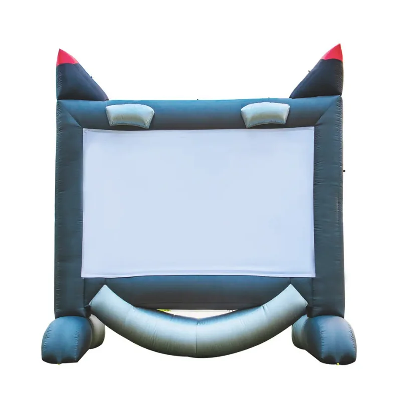 Inflatable Outdoor Air Screen 14FT 16FT 18FT Inflatable Movie Theater Screen