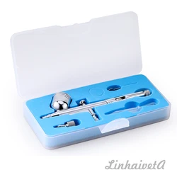 LinhaivetA model painting art airbrush kit hobby air brush machine mini gun set