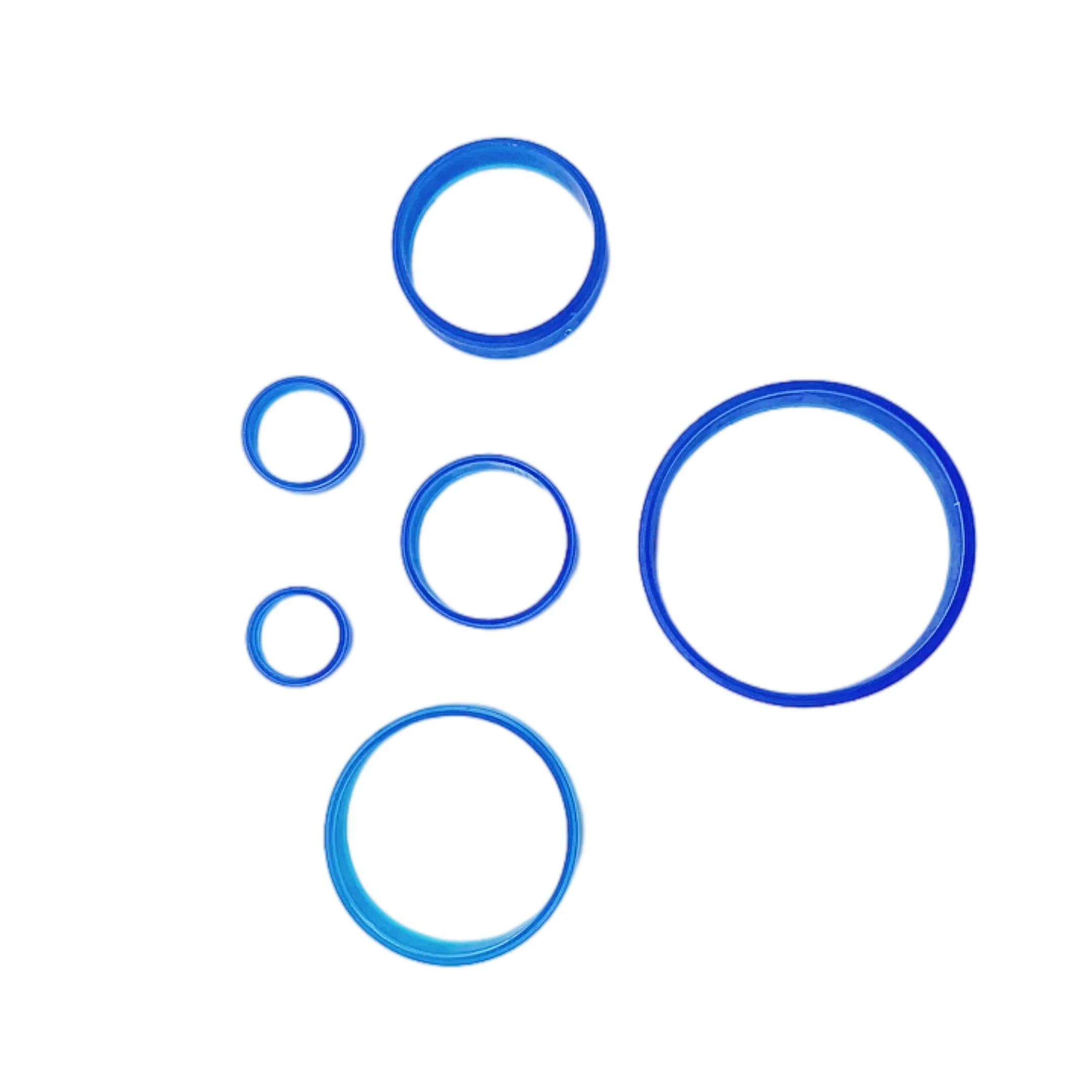 Pu Rubber Colored Polyurethane Hydraulic Seal Wear-resistant Silicone Oil Resistant O Rubber Seal Ring