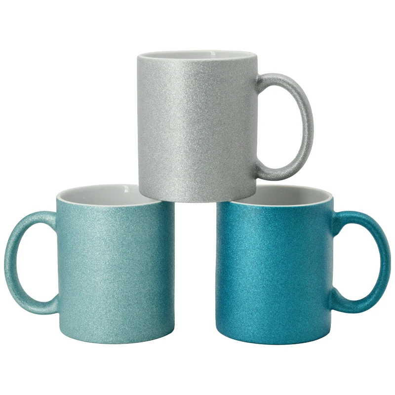 US Warehouse 11oz Sublimation blanks Ceramic Mugs with Logo Custom Drinking Cup with Handle