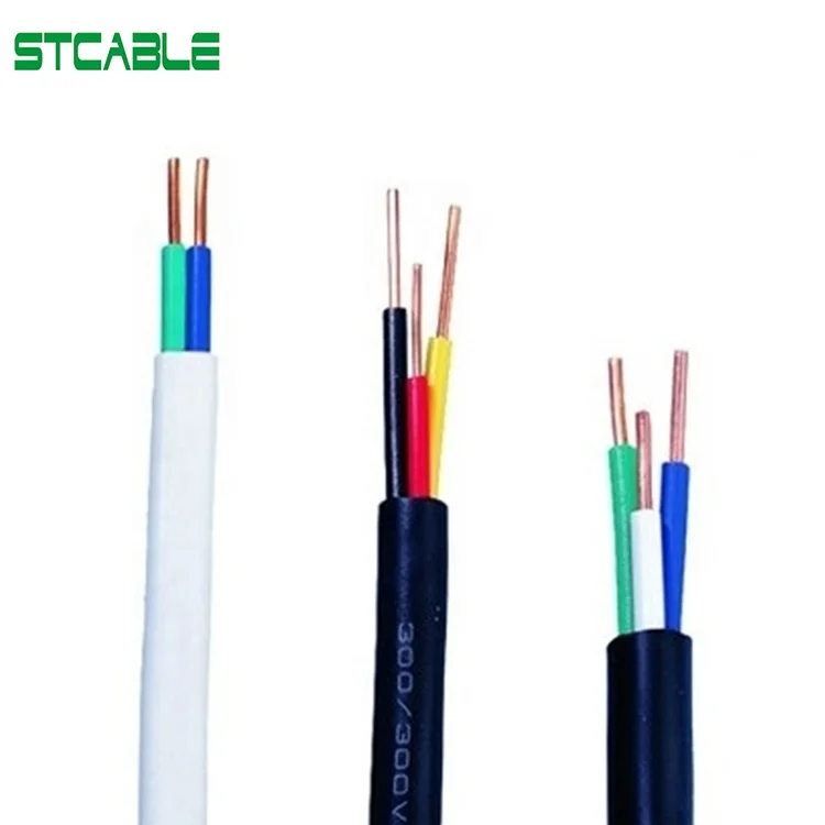 1.5 mm2 x 3 twin and earth flat cable electric pvc wire
