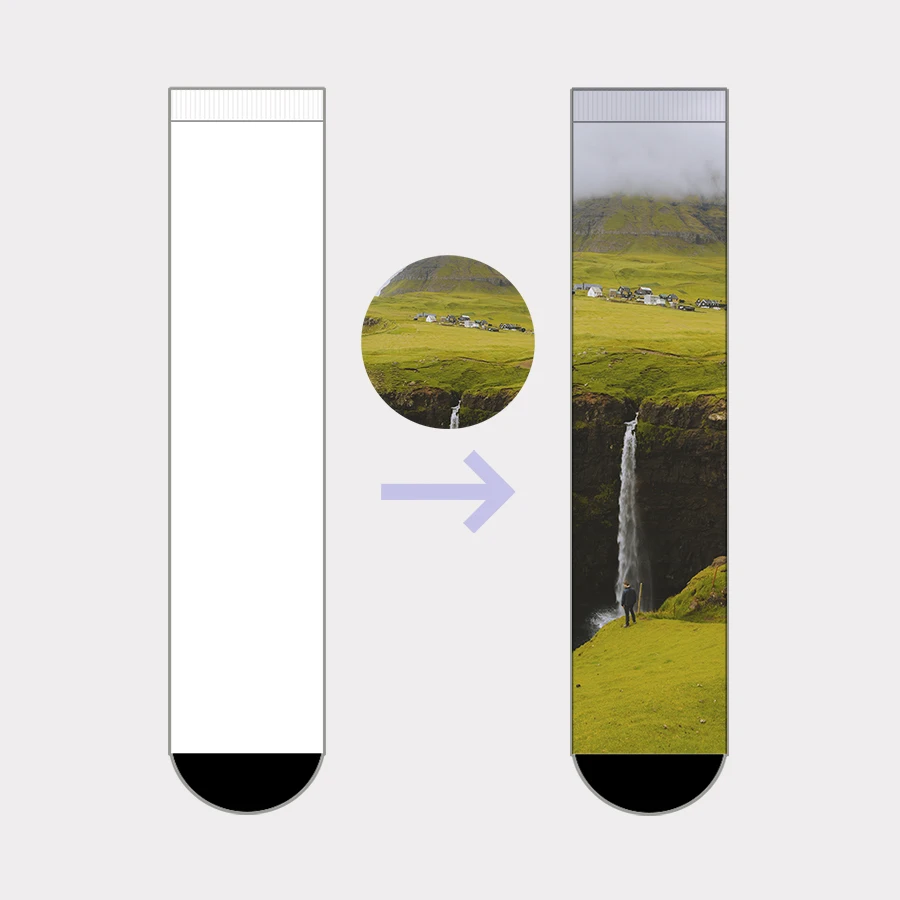 OEM logo custom colorful running men athletic thick compression sports socks for man