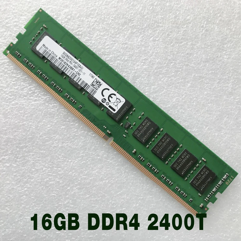 1 pcs NP3020 M4 For Inspur Server Memory 16G UDIMM ECC RAM High Quality Fast Ship 16GB DDR4 2400T