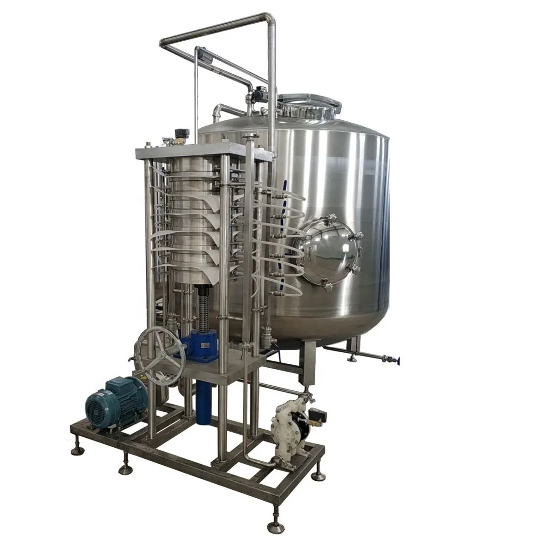 large capacity multi layers Cooking food Oil Filter Machine with oil storage tank