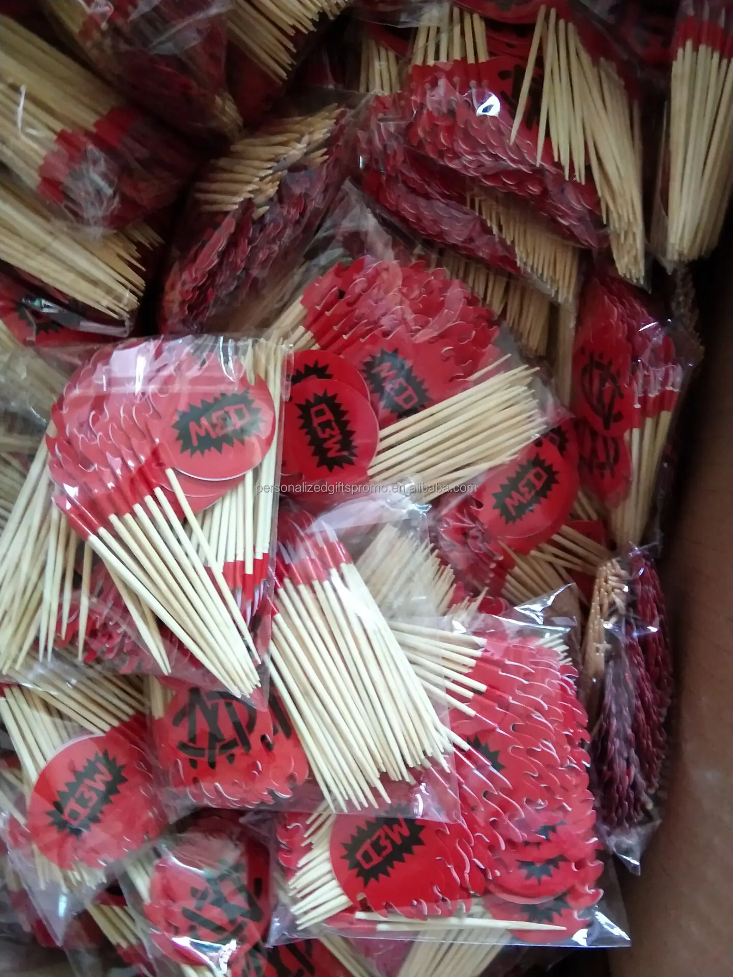 Mini flag in size 1 3/8 x 1 Great decoration for dessert Signs Banner Flags Displays TOOTHPICKS Flags