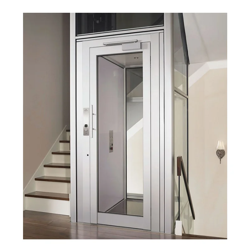 Premium Home Elevator with Traction System for Multi-Level Houses villa elevator