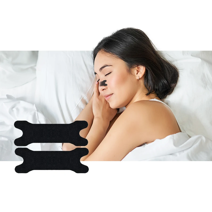 2024 hot sale anti stop snoring Nasal Sticker strips Nose Patch for Right Breathing for snoring