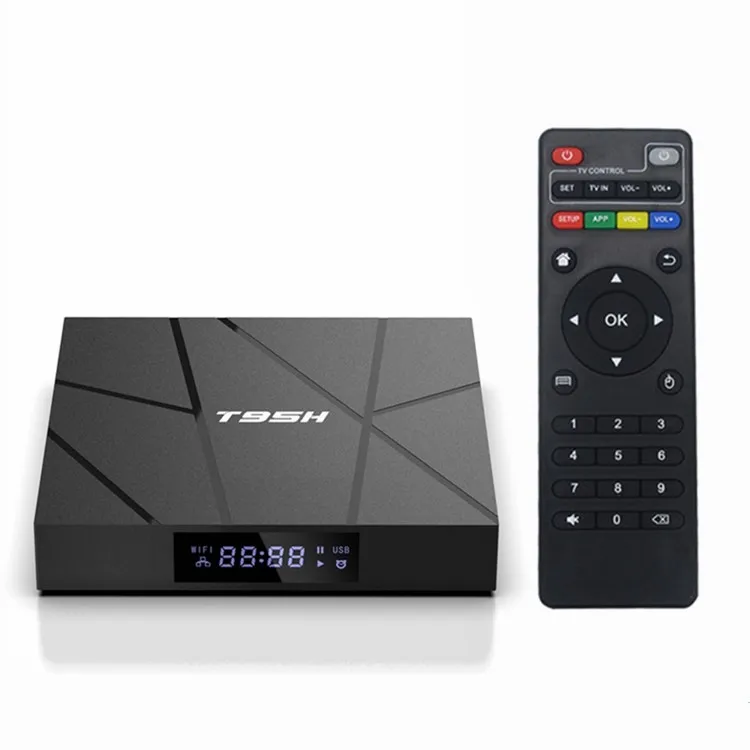Factory Wholesale T95H TV Box Android 10.0 with Allwinner H616 Quad Core Chip