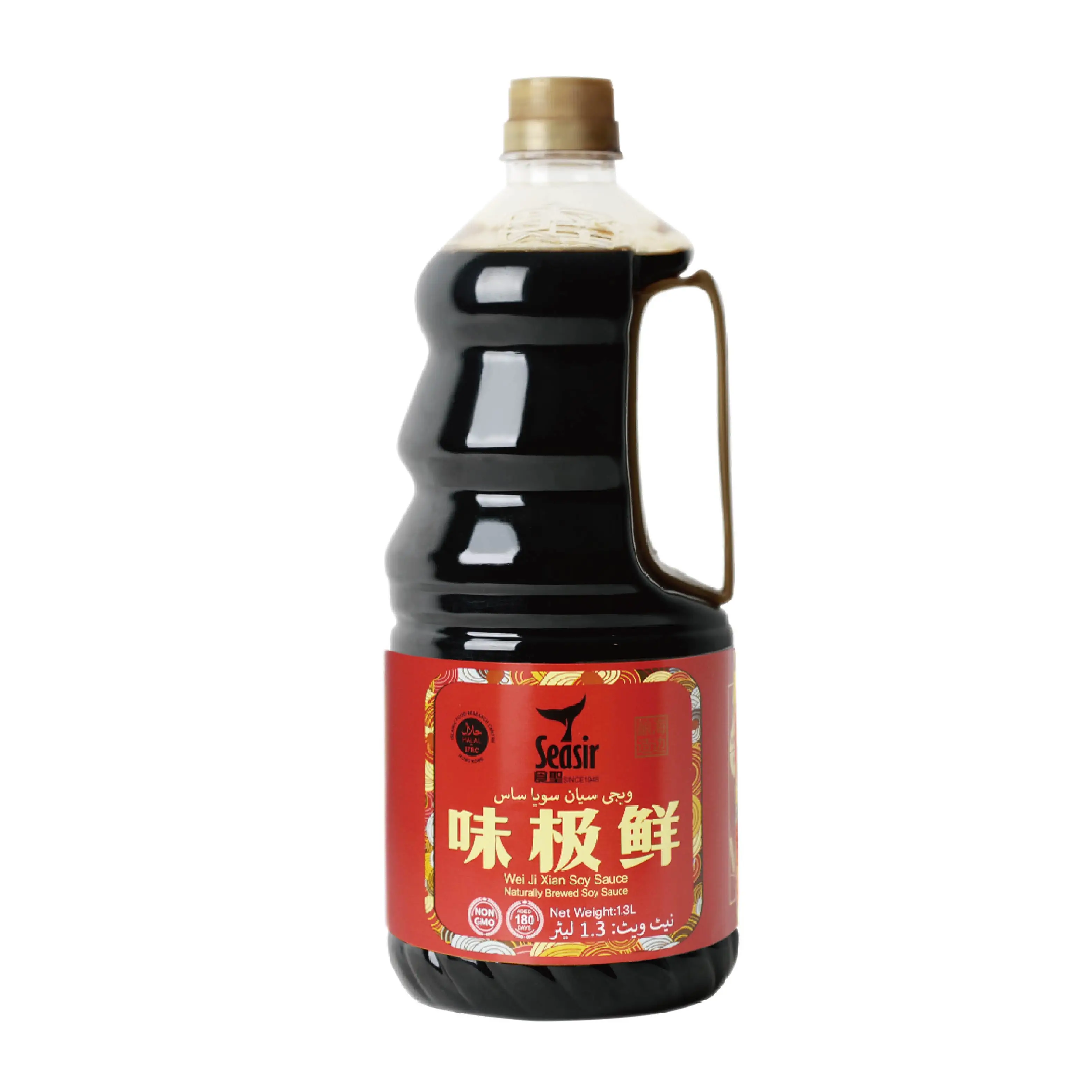 Halal certified 1.9L light  soy sauce shoyu sauce asia Japanese style food