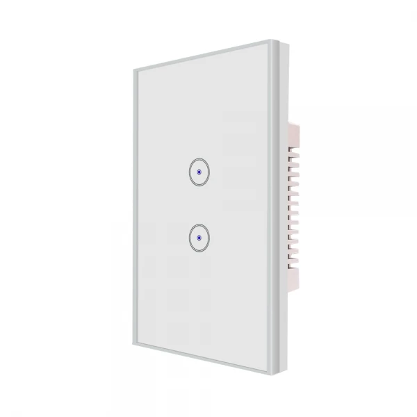 Xenon WiFi wall panel switch remote control crystal glass touch wall smart switch glass 1 gang 2 way US panel switch