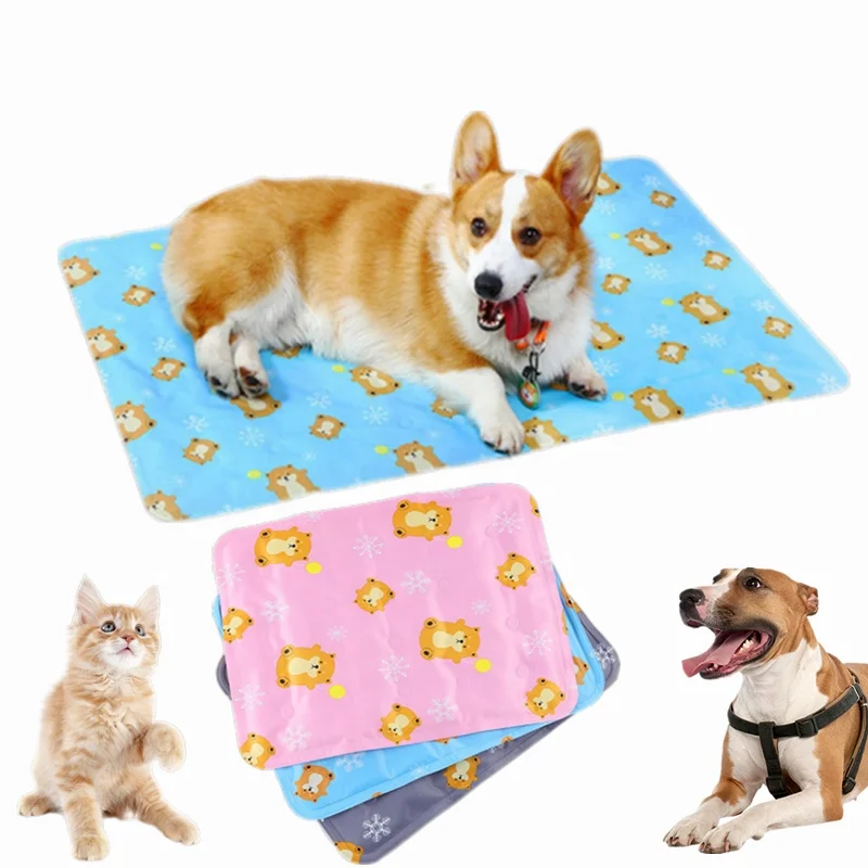 Spot amazon top seller dog cooling pad summer comfortable cold cat pet cool