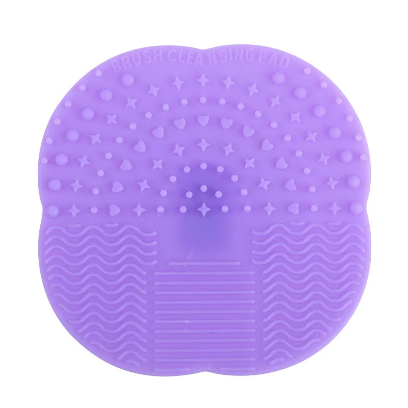
Multifunction Makeup Brushes Cleaning Mat Scrubber Board Clean Tool Private Label Silicone Brush Cleaner 
