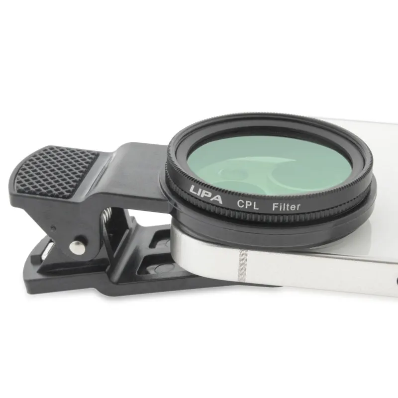 OEM Camera Photo & Accessories 37mm Filters Universal Clip-on Photography CPL Filter for phone camera filter