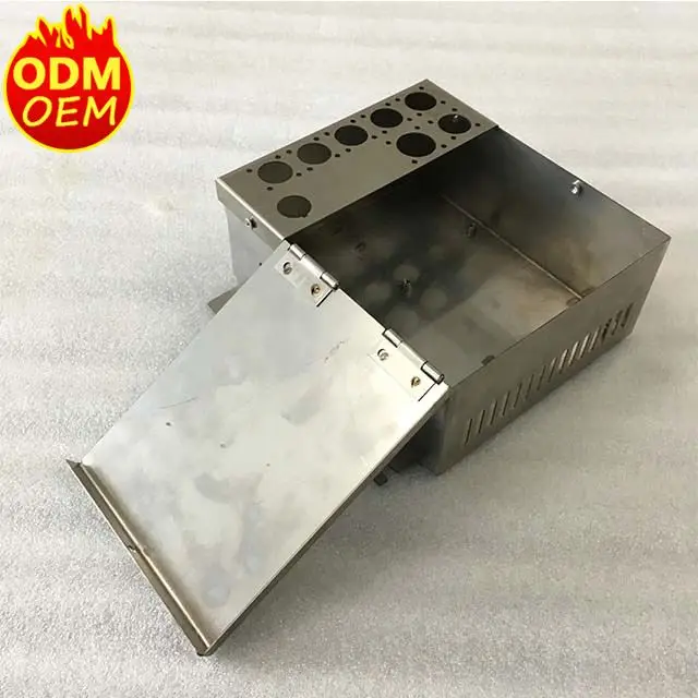 Custom design brass enclosure laser cutting service