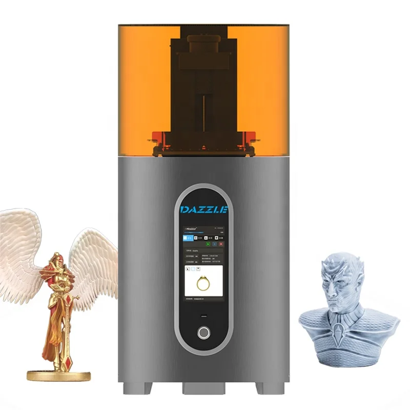 Dazzle D100 96*54*150mm Automatic Huge Professional Large Industrial Resin SLA 3D Printer Digital printer