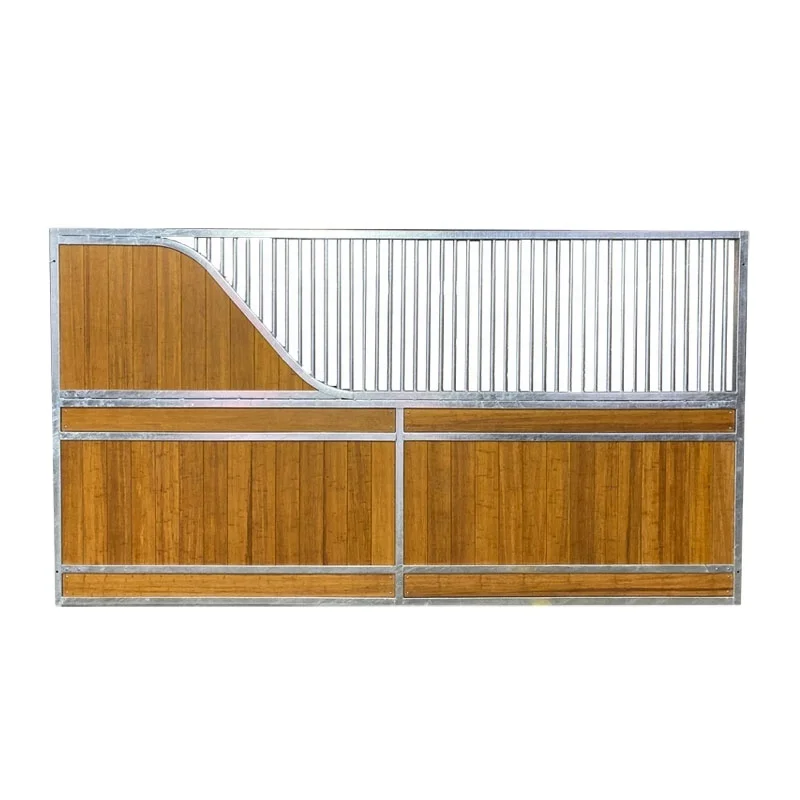 3m 3.6m hot dip galvanized or powder coated steel horse stable side panel horse stall horse panel