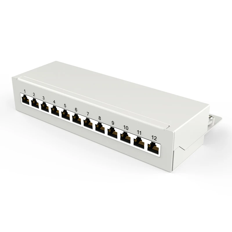 FTP 12 портов Лидер продаж RJ45 CAT6A CAT6 CAT5E poe коммутационная панель
