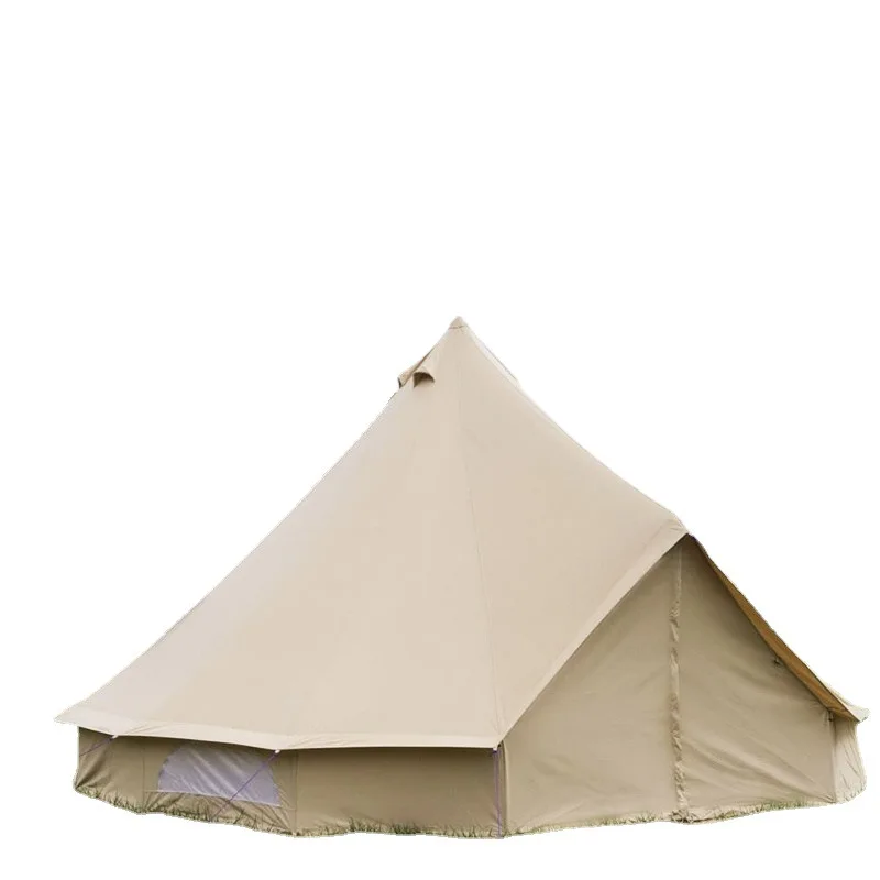Factory Direct Sales High Quality Camping Spacious Bell Tent Well-Ventilated Waterproof Breathable Tent